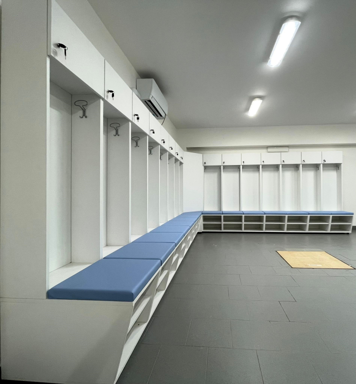arredamento spogliatoio carrarese